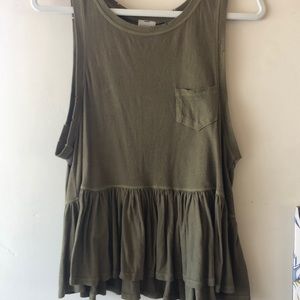 We the Free peplum top